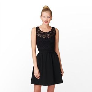 Lily Pulitzer Black Lace Dress